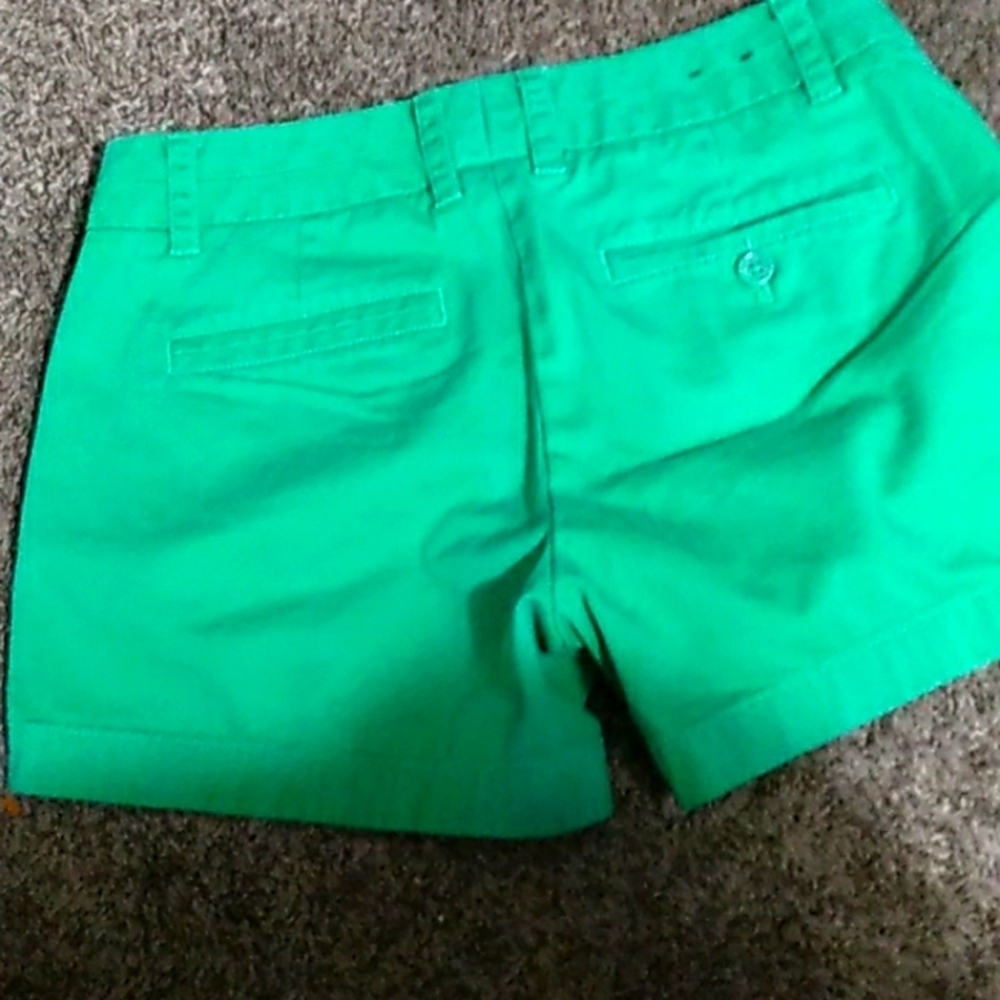 J. CREW CHINO JUNIORS SHORTS SZ 00 - Picture 1 of 5